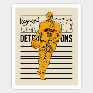 Rasheed wallace | retro Magnet